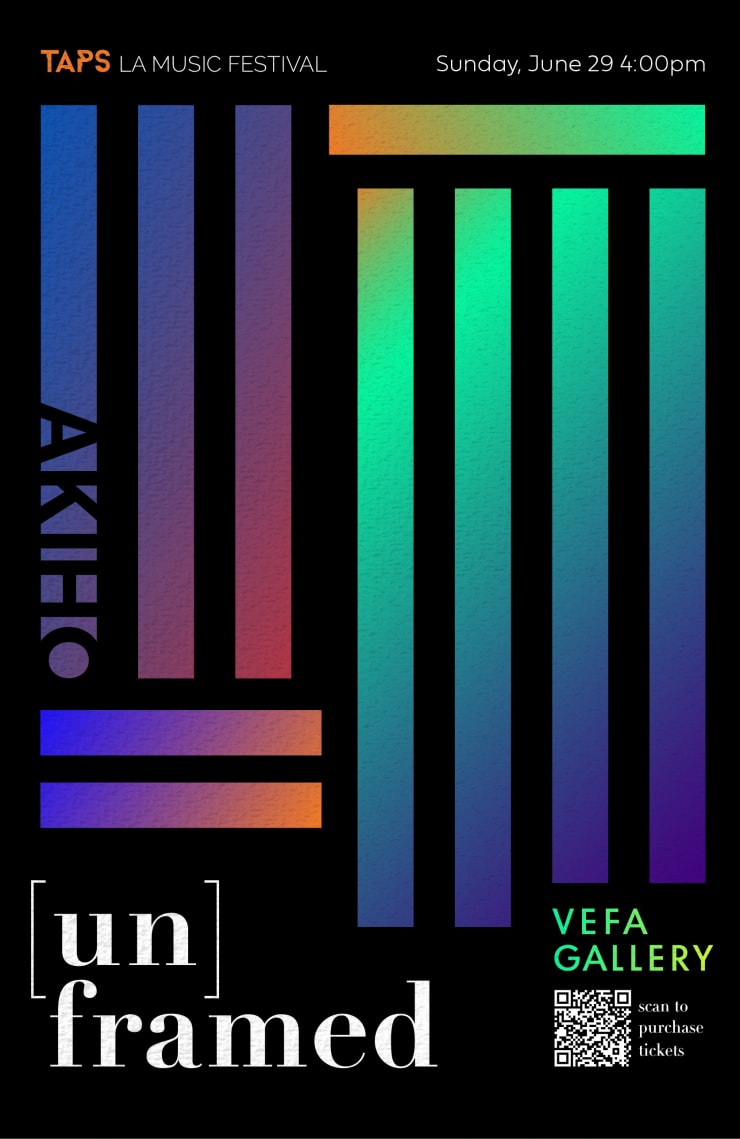 AKIHO [un]framed Sunday, June 29, 2025