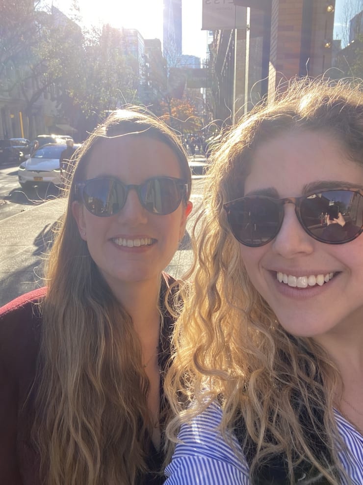 Chloë & Kayla exploring SoHo!