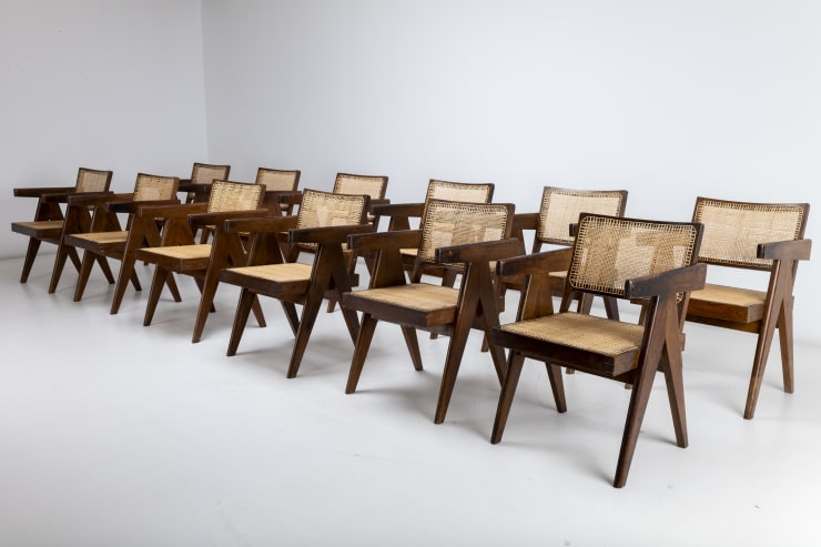 Pierre Jeanneret, Office / Dining Chairs, 1955