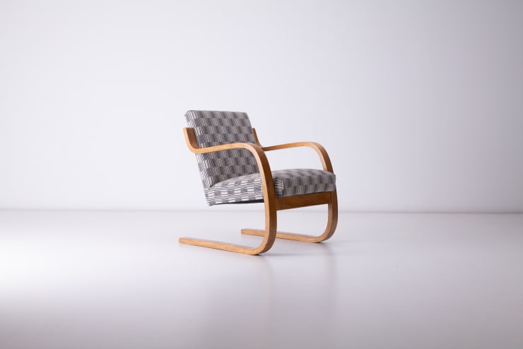 Vintage armchairs designed by alvar aalto London