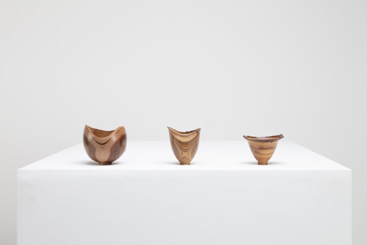Bert Marsh, Wooden Turned Bowls, 1990s