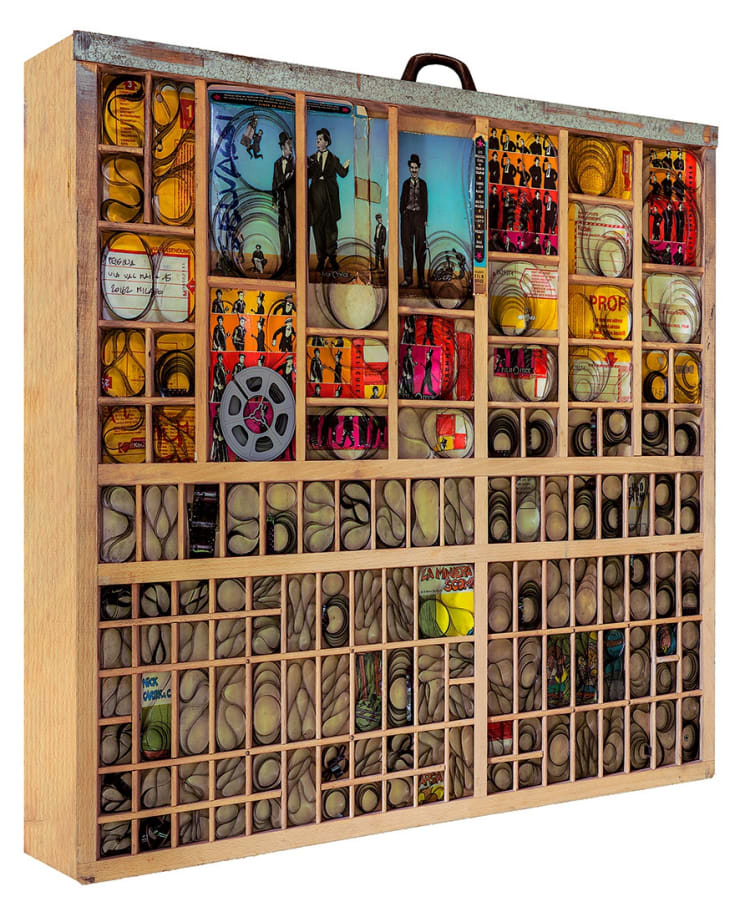 Pio Tarantini, Cassettiera#Pellicole (Typography drawers#Film), 2014