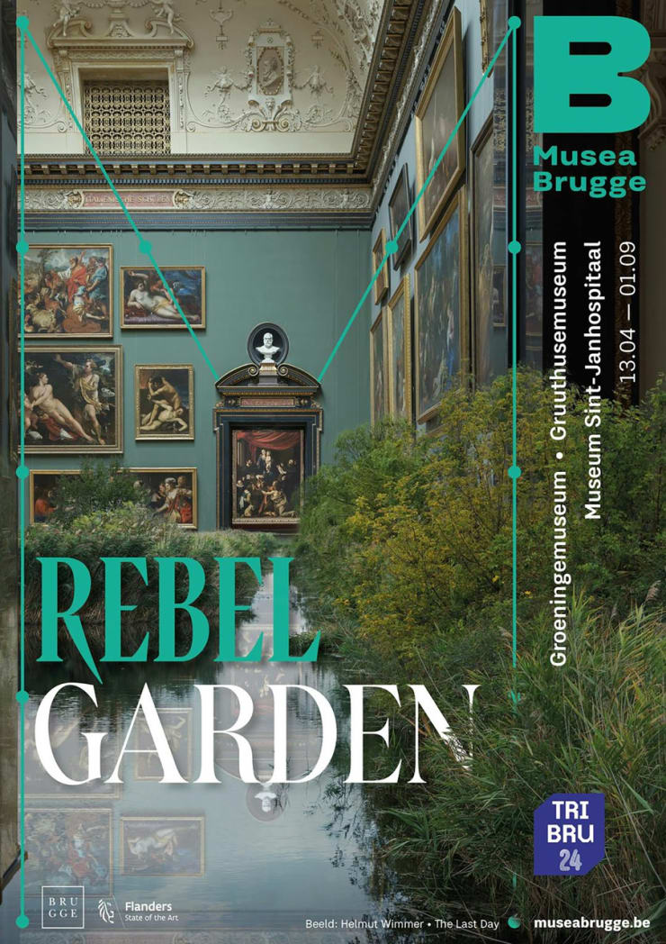 Eckart Hahn in Rebel Garden at Museum Brugge