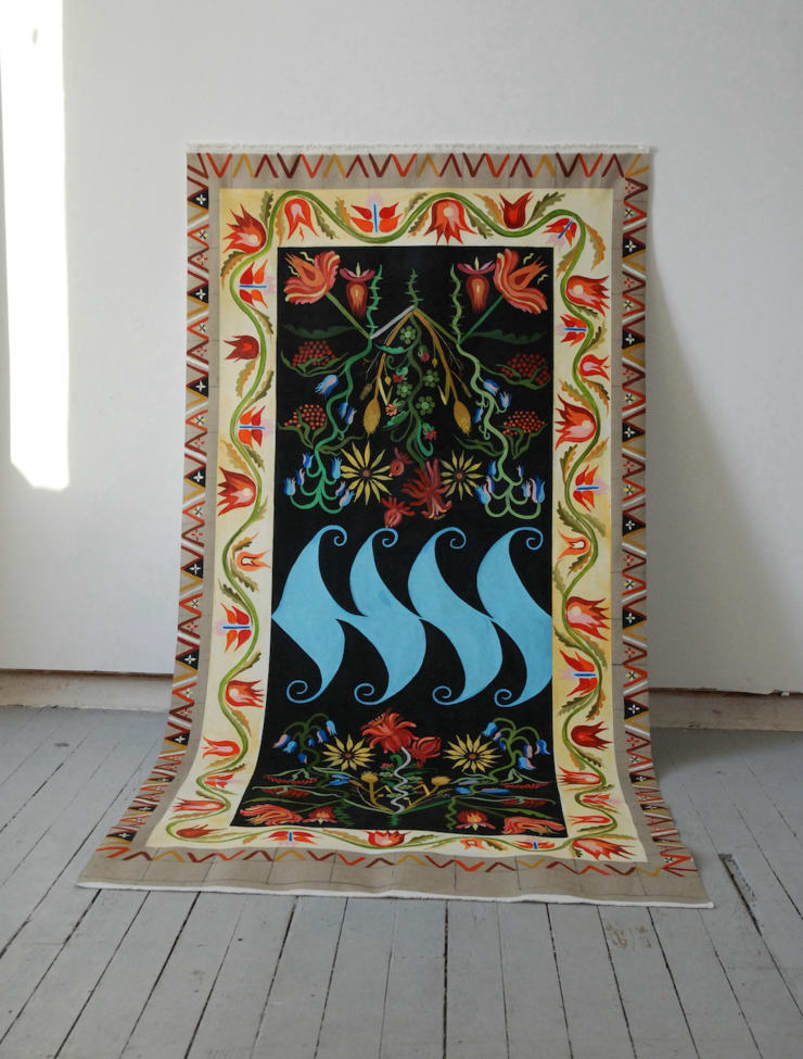 Importation, 2019 Oil on linen 215 x 100 cm 84 3/4 x 39 1/4 in