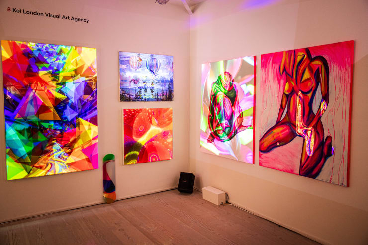 Kei London Block at The British Art Fair