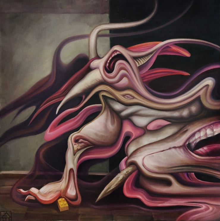 Adrian Isaia, Demon Steps On Lego, 2023