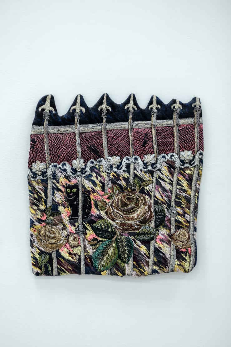 Erick Medel, Brown Roses (belleza perdida en el caos), 2020.