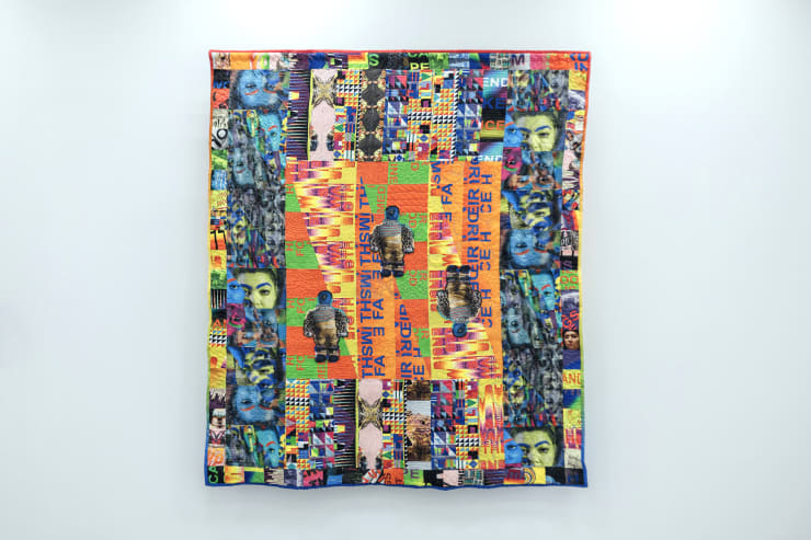 Jeffrey Gibson, A LITTLE BIT LOUDER NOW, 2019.