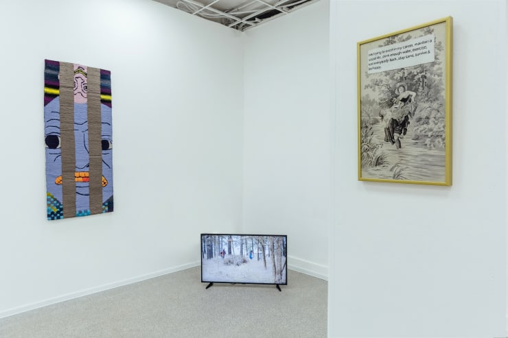 Louder now, 2022, installation view.