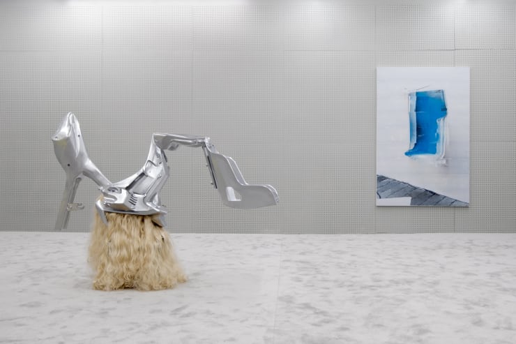 Vladislav Markov, Eight Feet Under, 2022, installation view. Photo: Inna Svyatsky