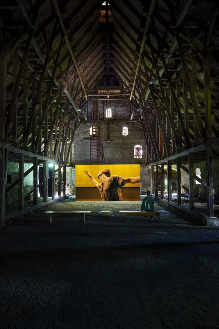 Young-jun Tak’s video screening at Wanås Konst, Sweden