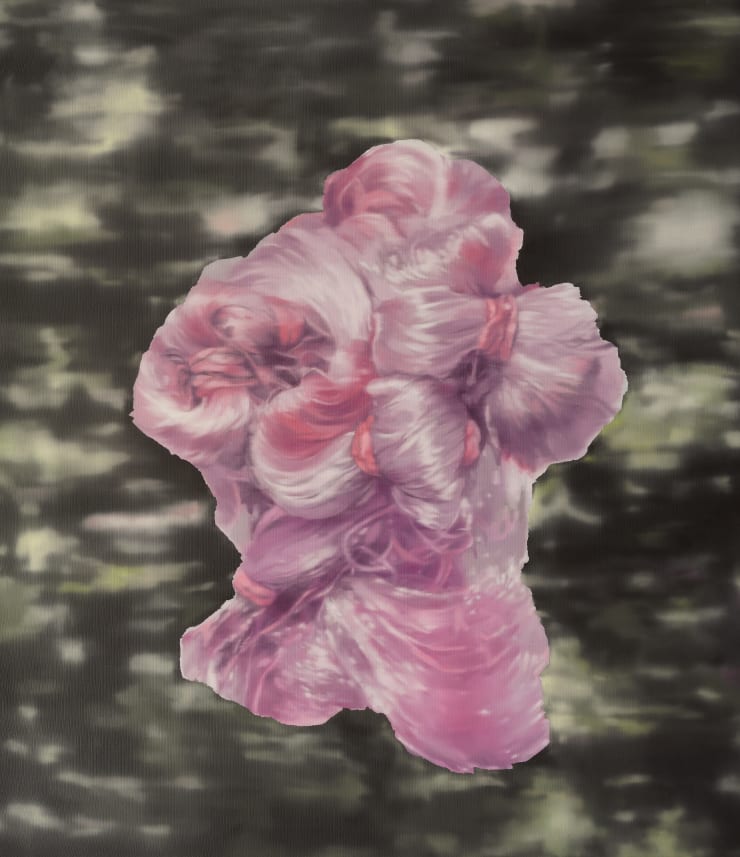 Martina Grlić Loving you Barbie I , 2023 Oil on canvas 43 x 37 in | 110 x 95 cm (MG005)