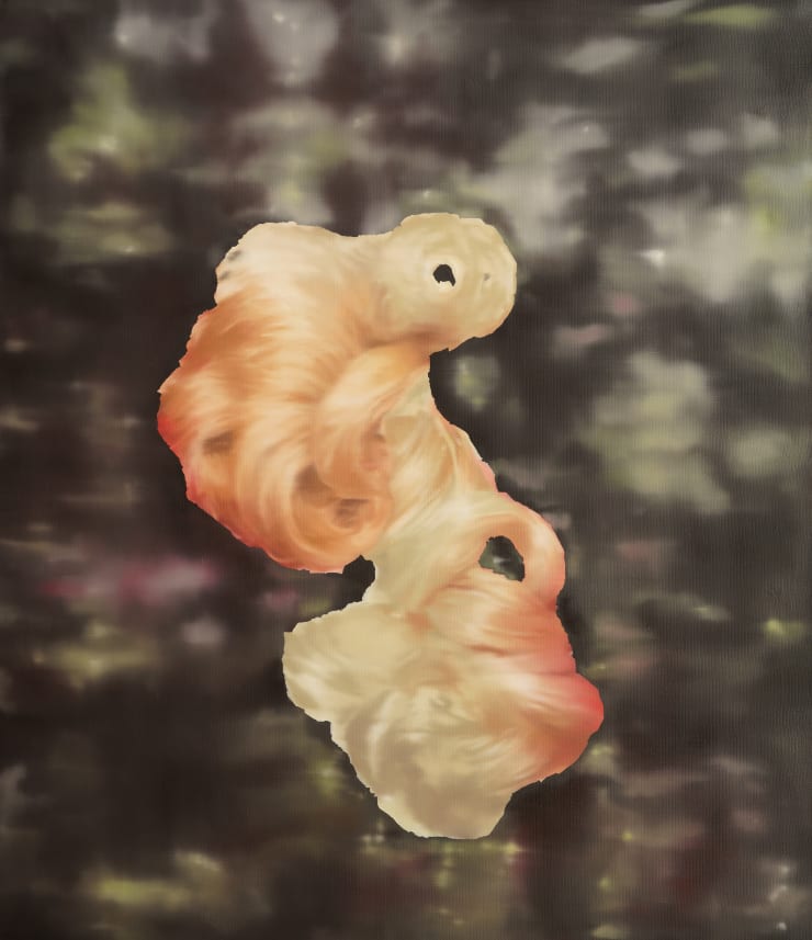 Martina Grlić Loving you Barbie II, 2023 Oil on canvas 43 x 37 in | 110 x 95 cm (MG006)
