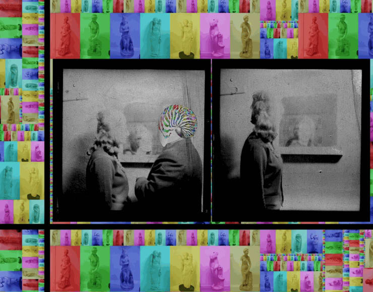 AMMAR AL-BEIK The Mirror from Lost Images 2 Series, 2013 Archival Print On Cotton Paper Edition of 7 110 x 140 cm