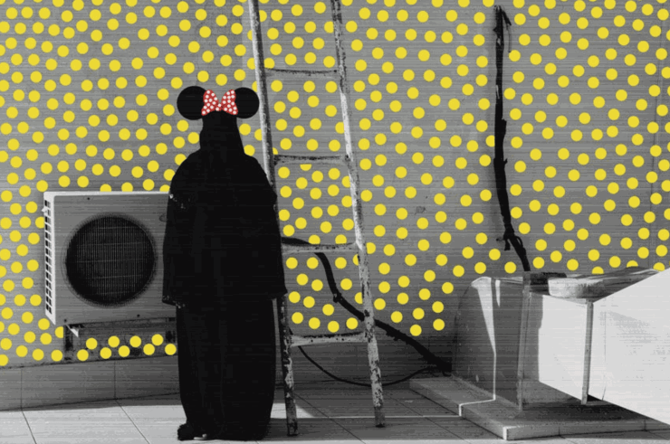 HUDA BAYDOUN Tagged & Documented from Documenting the Undocumented Series, 2013 C-print Diasec Mounting Edition of 8 50 x 75 cm