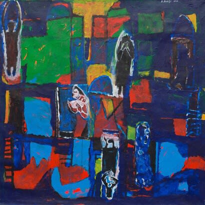 Asaad Arabi at Galerie Frederic Moisan