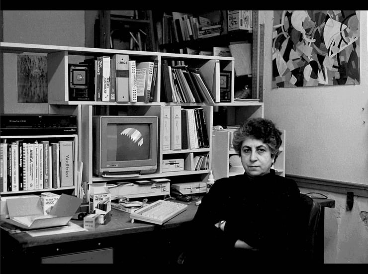 Samia Halaby at MUDAM