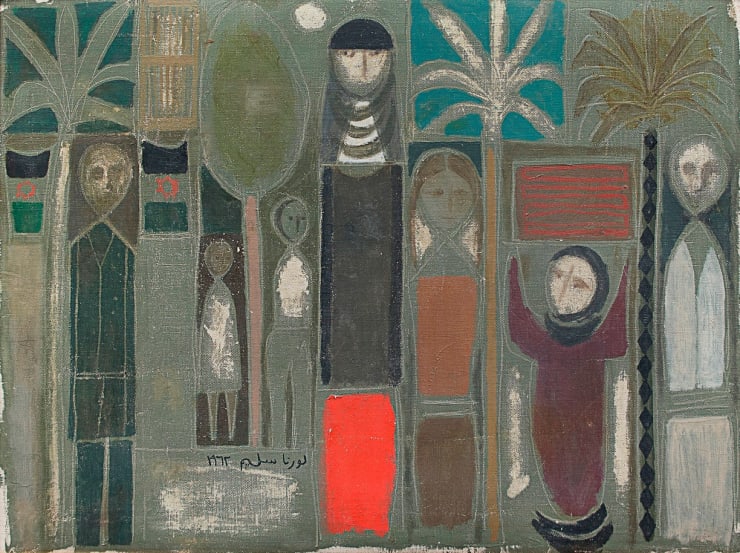 Sadik Kwaish Alfraji part of the CCS Bard's All Manner of Experiments: Legacies of the Baghdad Modern Art Group Exhibition