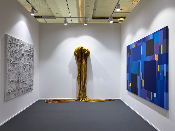 The Ayyam Gallery booth at Art Dubai