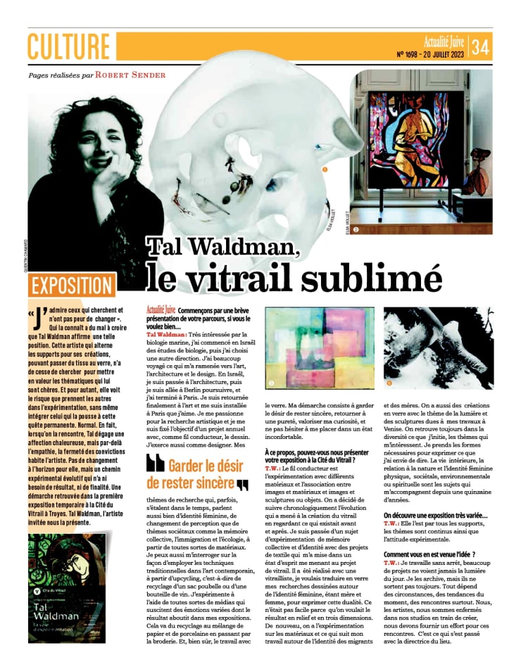 Le travail sublimé, Tal Waldman