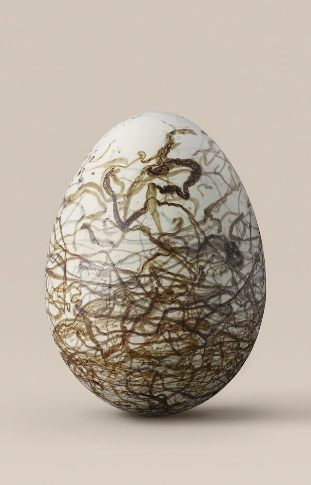 Leila Jeffreys Spotted Bowerbird Egg Copy