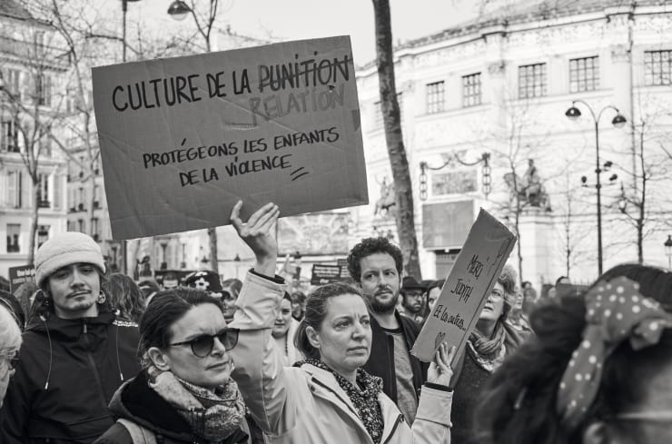 la Journée internationale des droits des femmes à Paris, France.