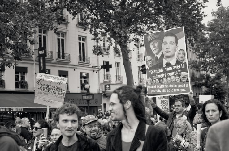 Mobilisations contre l'extrême droite