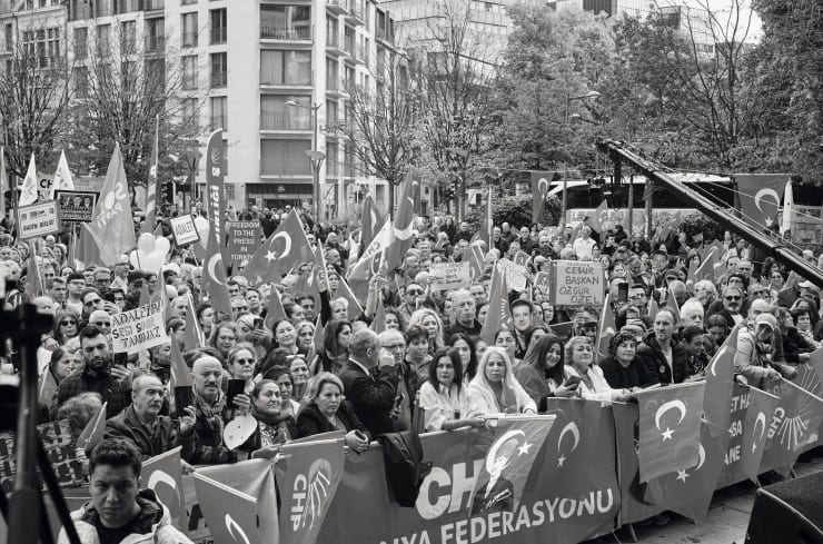 Rassemblement du CHP pour la défense de la volonté populaire, 12 octobre 2025 – Bruxelles