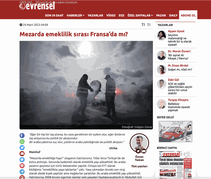 Evrensel