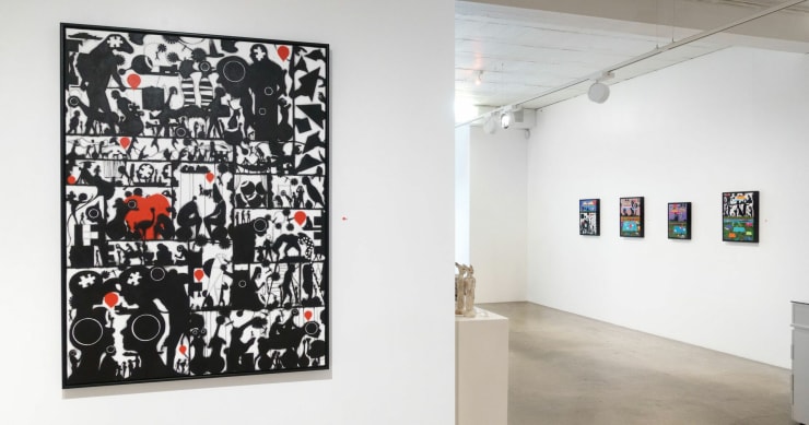 Andy Leleisi'uao 2021 exhibition titled 'Uncanny Catharsis of Unrequited Bones'