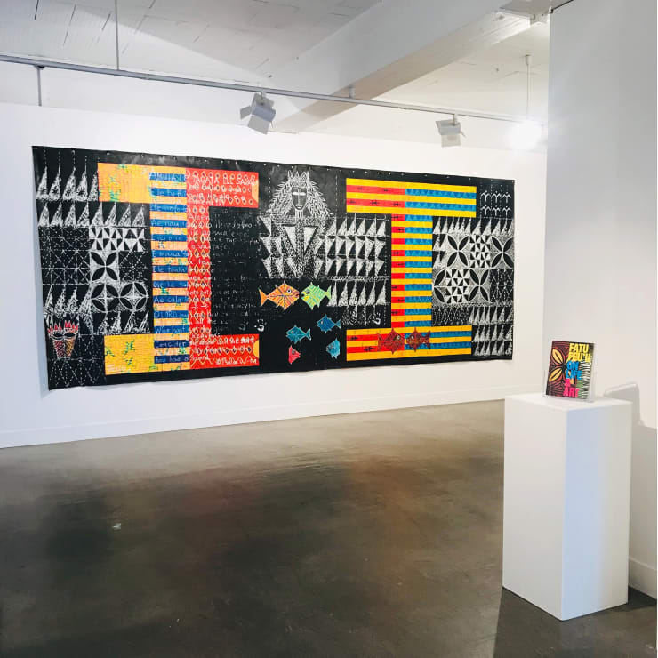 Exhibition of paintings and sculptures by Fatu Feu'u