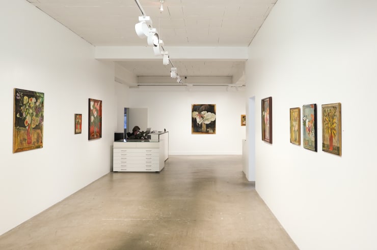 Installation image of George Savill's exhibition