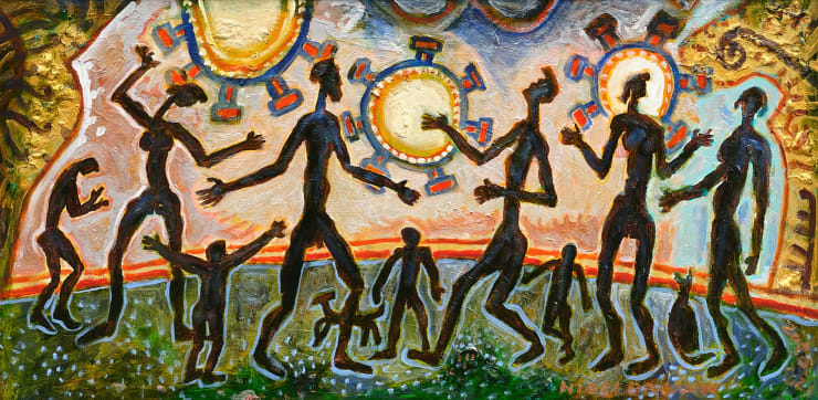 Nigel Brown, Protective Dance, 2020