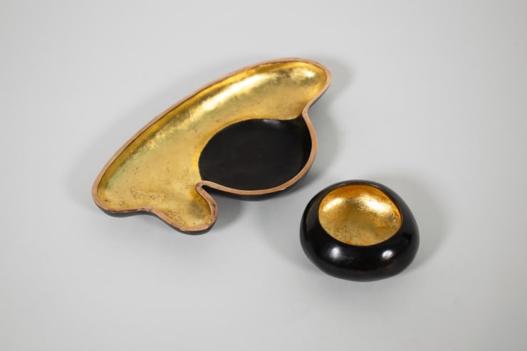 Marian Fountain Origin Bronze & Gold-leaf 15 x 8.5 x 3 cm