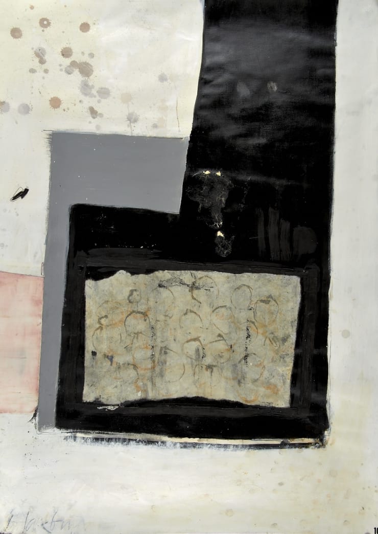 John Blackburn The Mount, 2012 Oil & mixed media on paper 104 x 74 cm