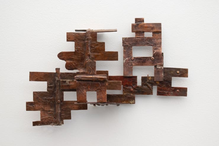 Frances Battersby Untitled, 2025 Bronze 25 x 25 x 4 cm