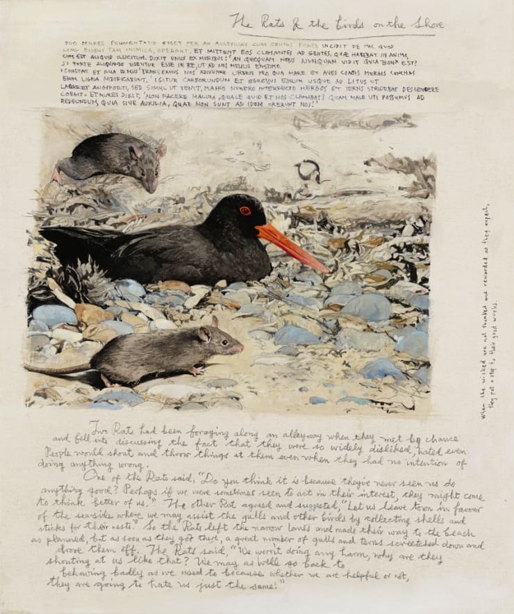 Ray Ching, P.226-227 The Rats & the Birds on the Shore, 2014