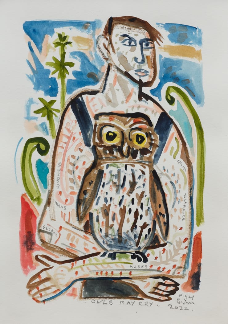 Nigel Brown, Owls May Cry, 2022