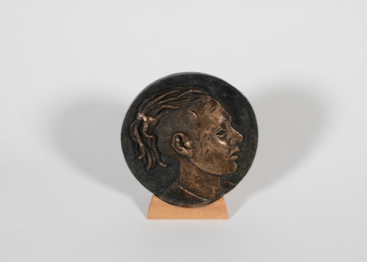 Michael Reed Hūmārire 2/7 Cast Bronze 10.5 x 10.5 cm