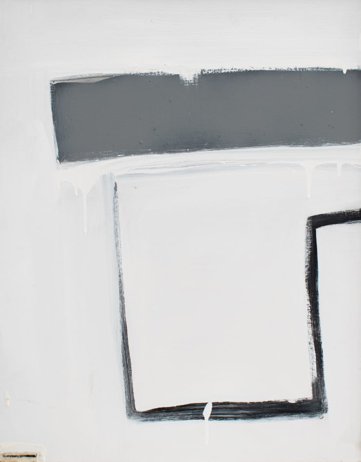 John Blackburn Muriwai Day, 2014 Oil & mixed media on canvas mounted on board 60 x 50 cm