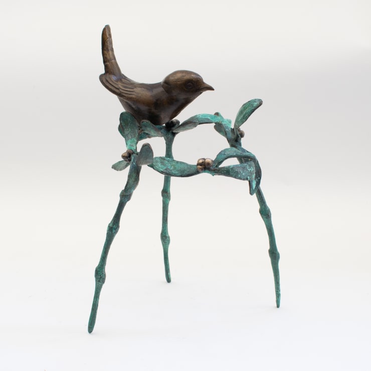 Samantha Lissette Forager, 2025 Cast Bronze 30 x 23 cm