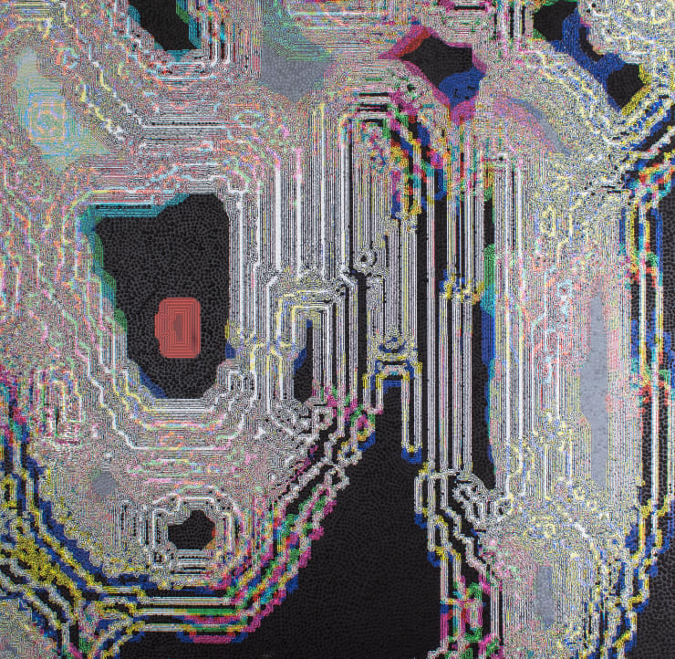 Peter Panyoczki, Flame - Digitalized, 2024