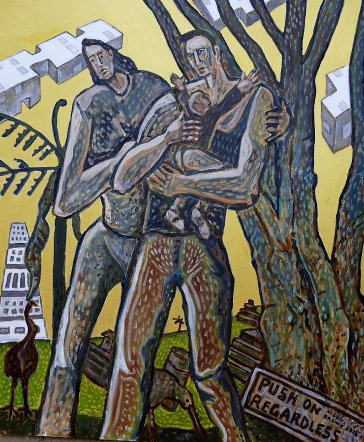 Nigel Brown, Push on Regardless, 2015