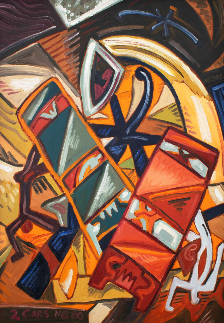 Nigel Brown, 2 Cars, 1980