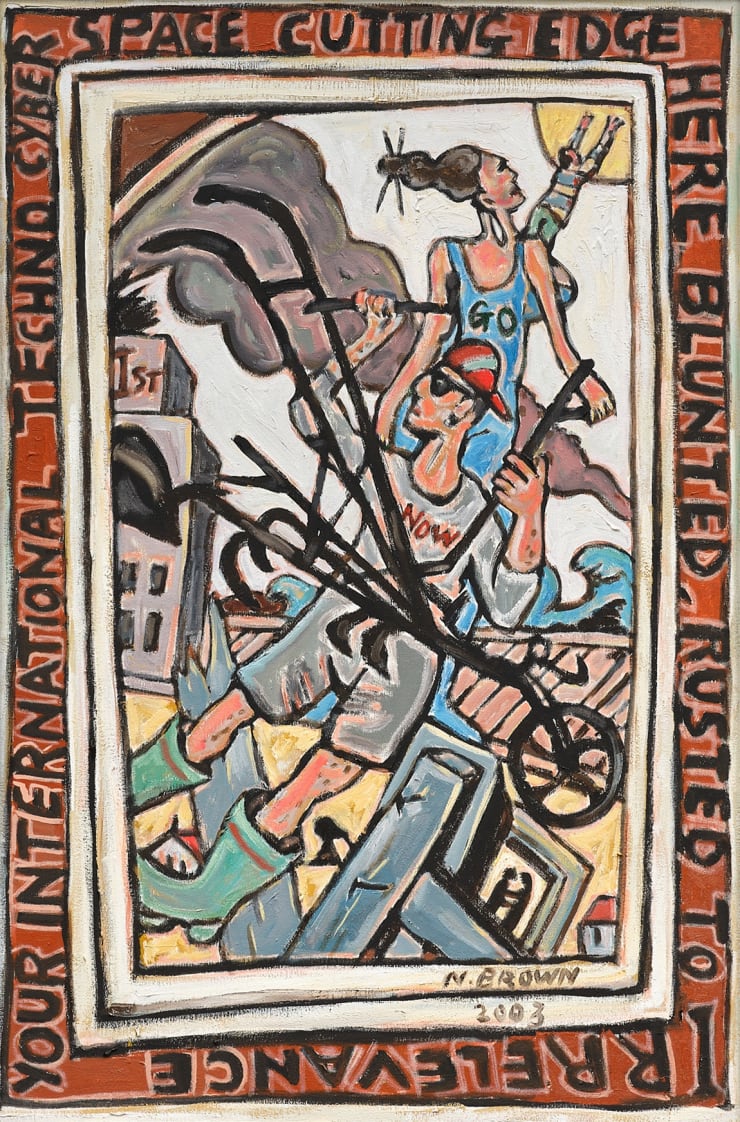 Nigel Brown, Your Cutting Edge, 2003