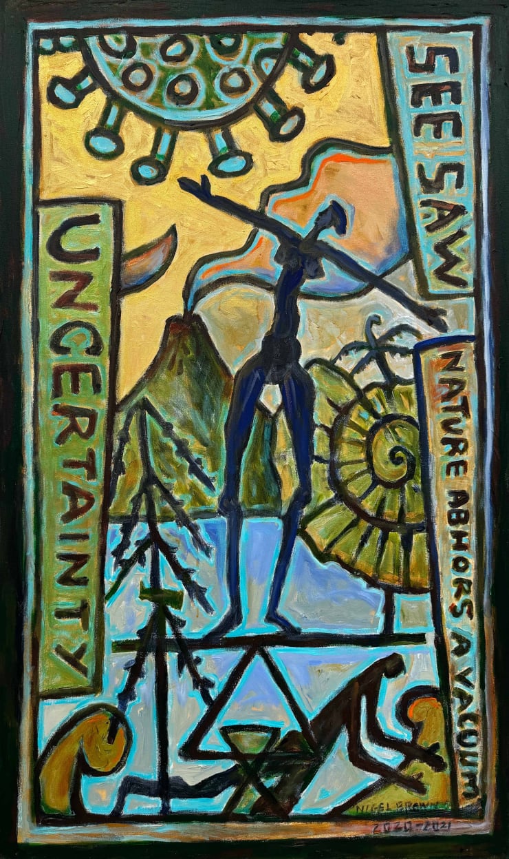 Nigel Brown, See Saw: Nature Abhors a Vacuum, 2020