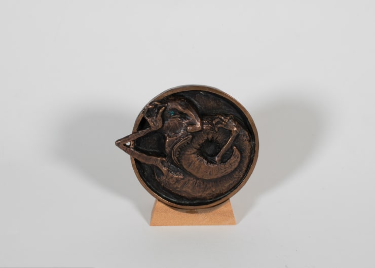 Michael Reed Body Politic 2/5, 1993 Bronze 10.3 x 9.2 cm