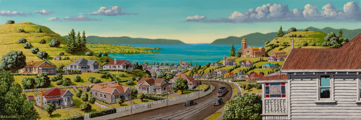 George Baloghy, Suburb on the Tramline, 2025