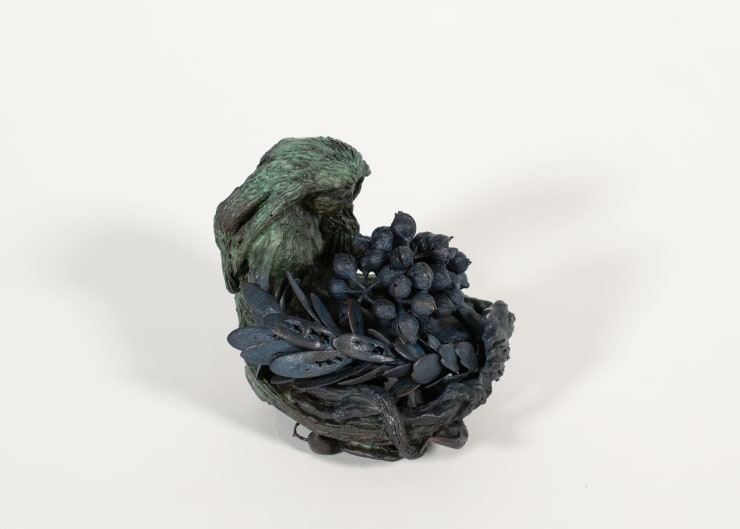 Greg Piper Papatūānuku as sustainer of the whenua., 2025 Bronze 9 x 9 cm