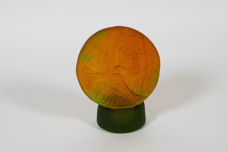 Joanne Sullivan Freedom of Thought 5/18, 2024 Kiln cast crystal glass 13 x 11 x 7 cm